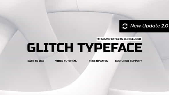 Glitch Titles - VideoHive 21068545