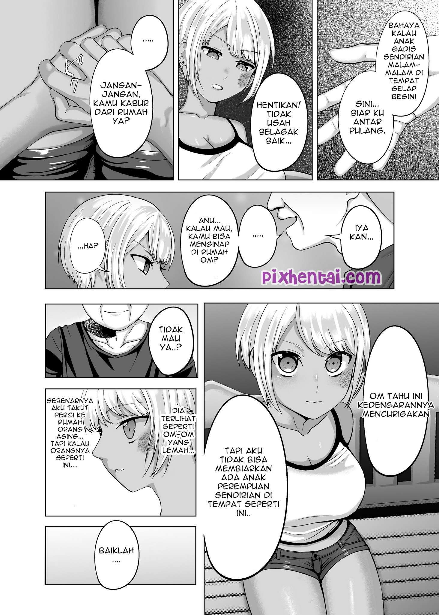 Komik Hentai Minggat dari Rumah dan Dihamili Om Mesum Manga XXX Porn Doujin Sex Bokep 03