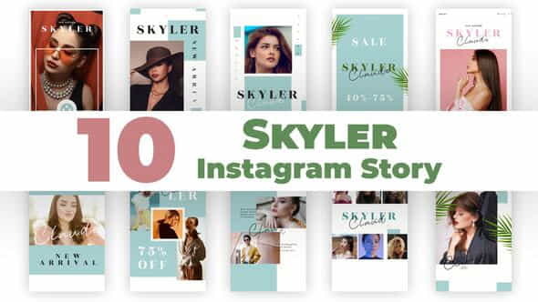 Skyler Instagram Story - VideoHive 34768255