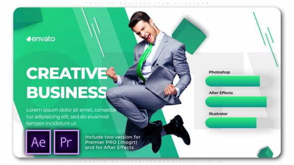 Creative Business Team Slideshow - VideoHive 25953032