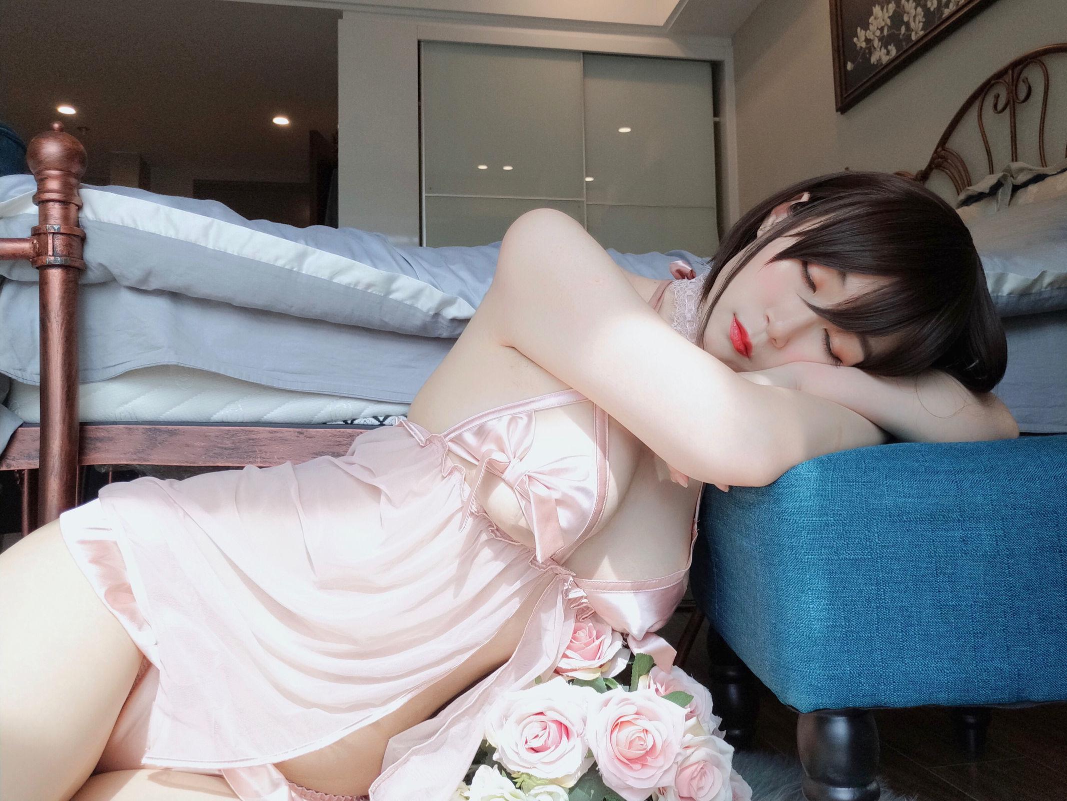 COSER白银81《粉色睡衣》 [COSPLAY少女] 写真集(34)