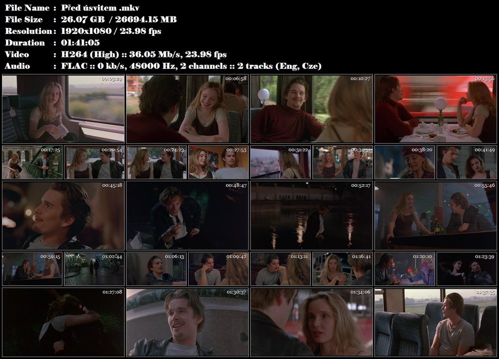 Před úsvitem / Before Sunrise (1995)