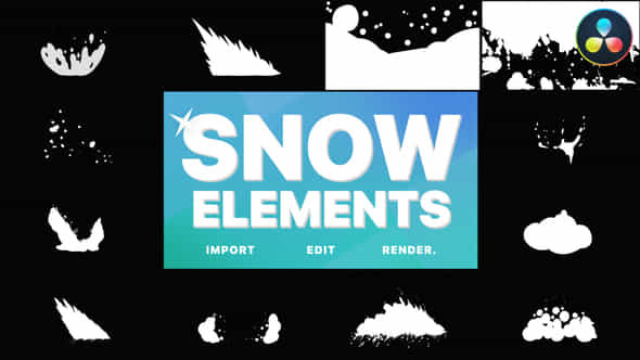 Snowy Elements - VideoHive 34782180