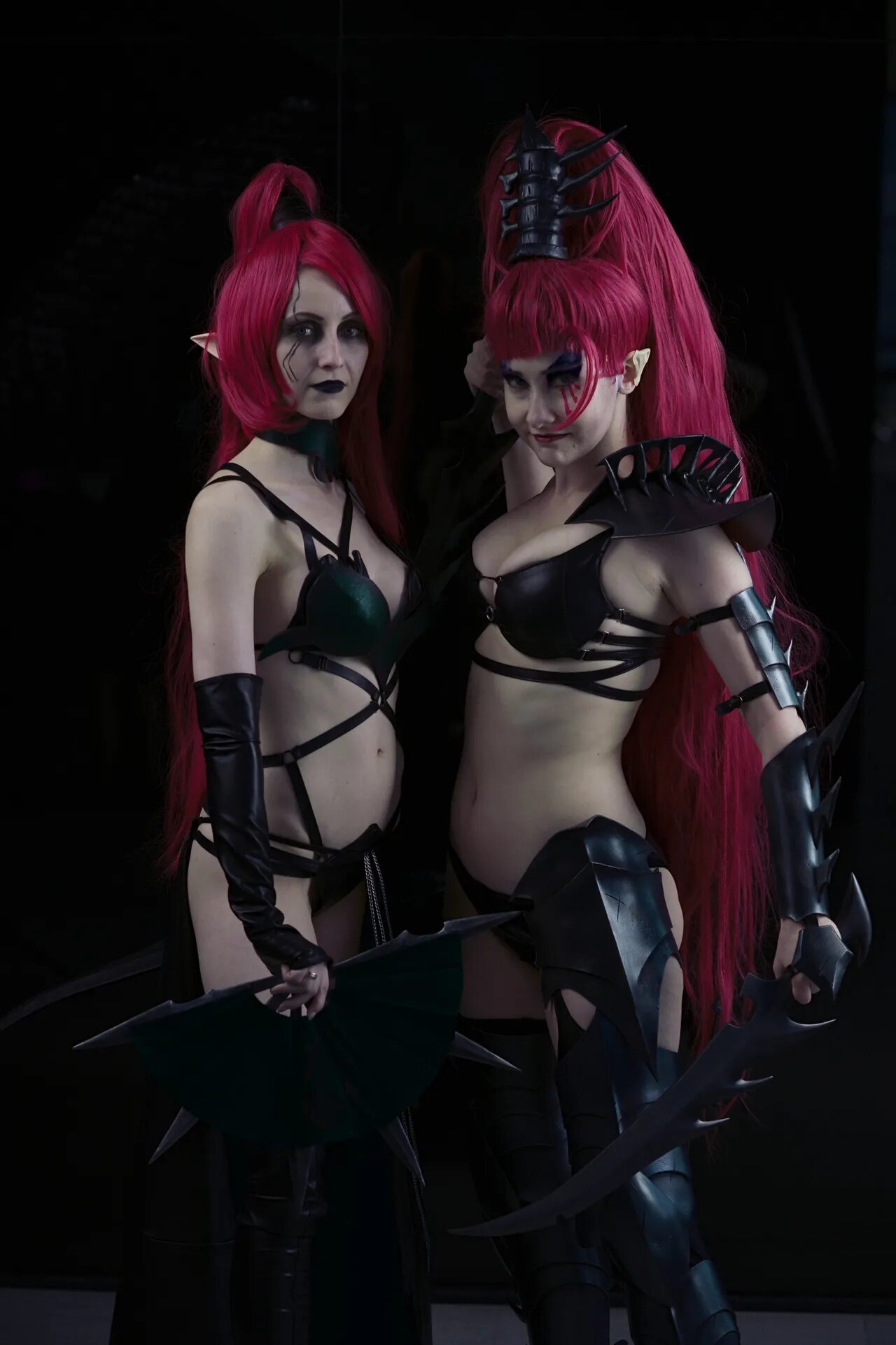 Shiera13 & Mechanical Vampire - Warhammer 40K Lelith Hesperax & Lady Aurelia Malys