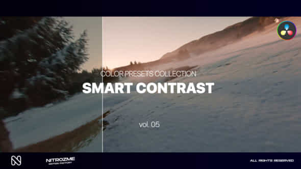 Smart Contrast Lut Vol 05 For Davinci Resolve - VideoHive 48999751