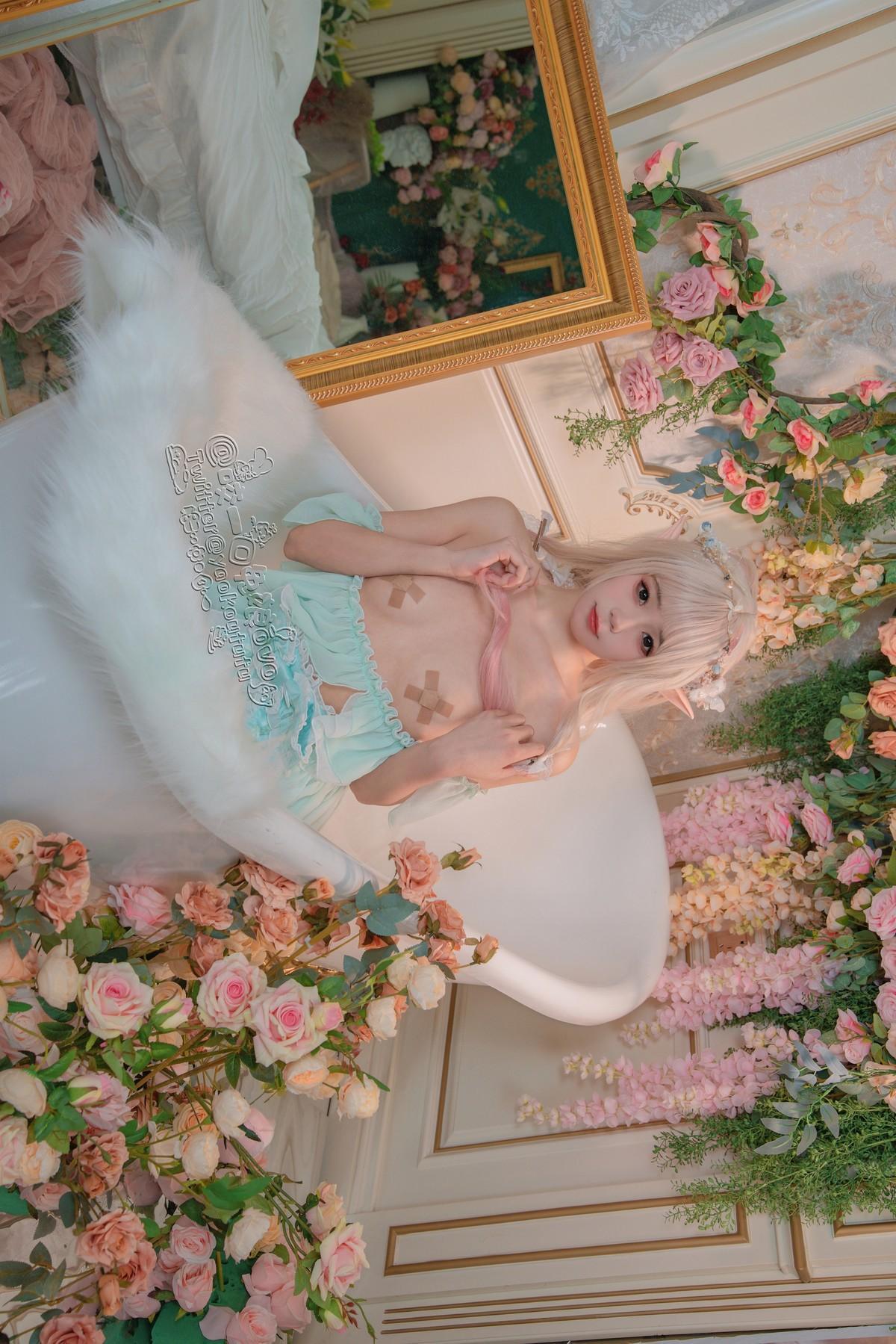 Cosplay 黏黏团子兔 豌豆公主的秘密花房(33)