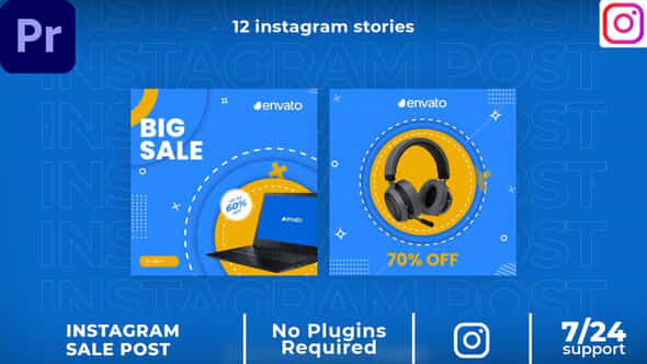 Product sale Instagram - VideoHive 37648581