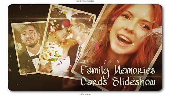 Family Memories Cards Slideshow - VideoHive 20054047