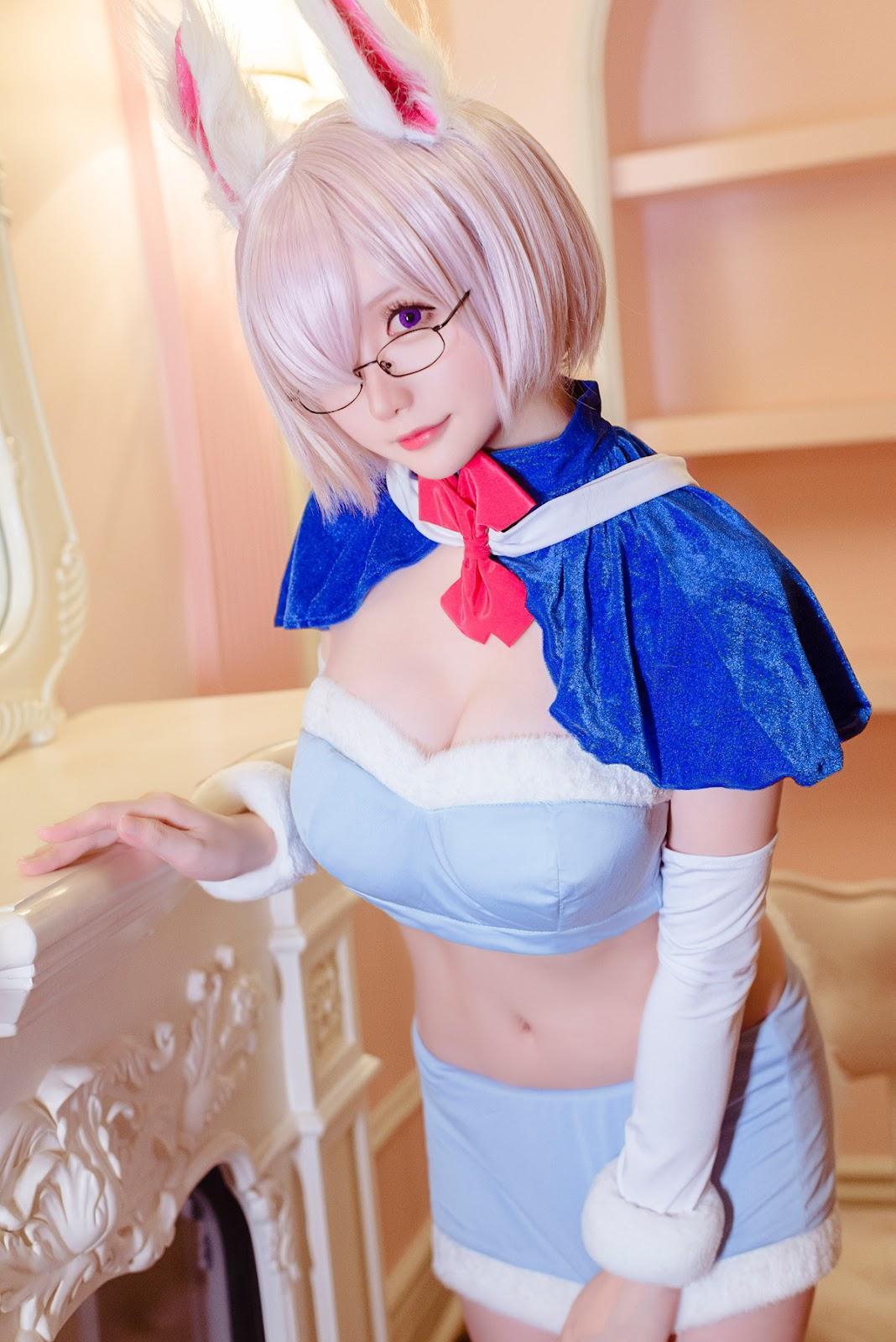 Cosplay 星之迟迟Hoshilily 玛修芙芙(14)