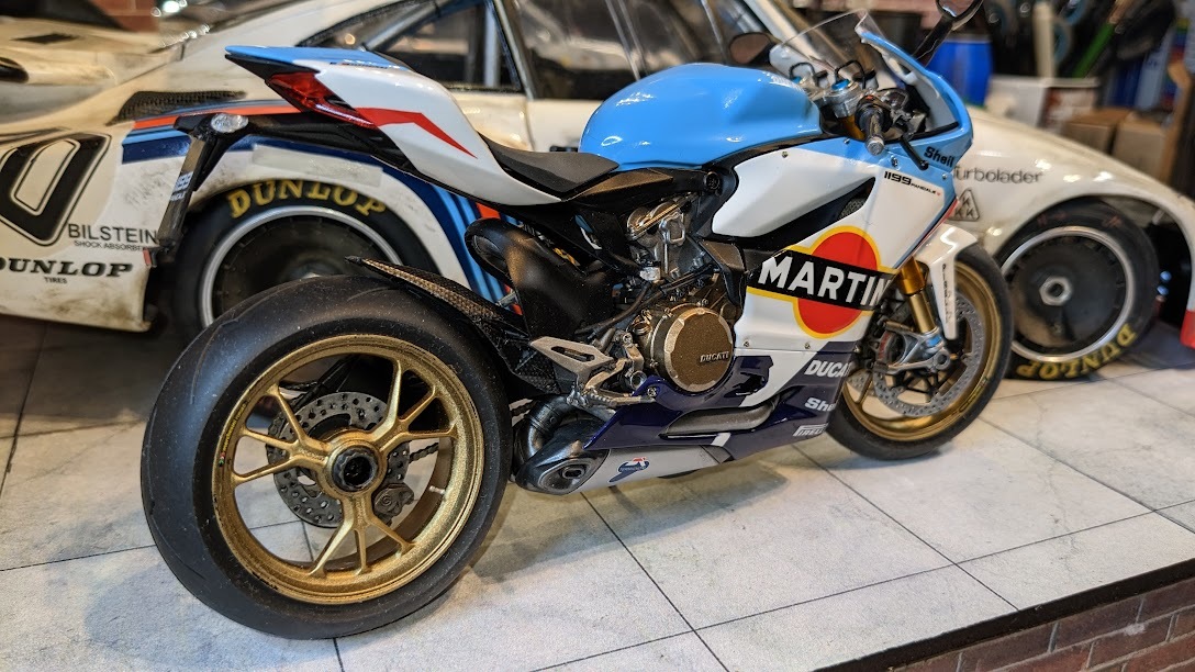 Tamiya 1/12 scale Ducati Panigale 1199 Martini - Work In Progress -  Vehicles - Britmodeller.com