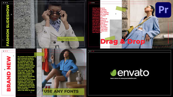 Fashion Scenes For Premiere Pro - VideoHive 51722668