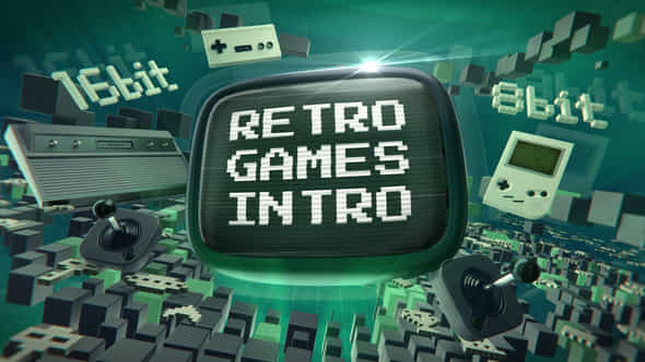 Retro Games - VideoHive 45593465