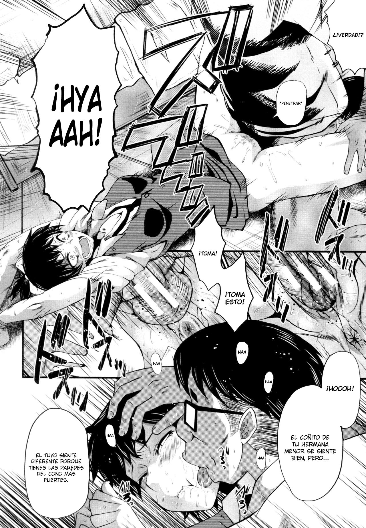 [SINK] Tanoshiki Wagaya Ch. 6 (Yaribeya no Oyako) (BUSTER COMIC 2016-05) [Spanish] [Digital]