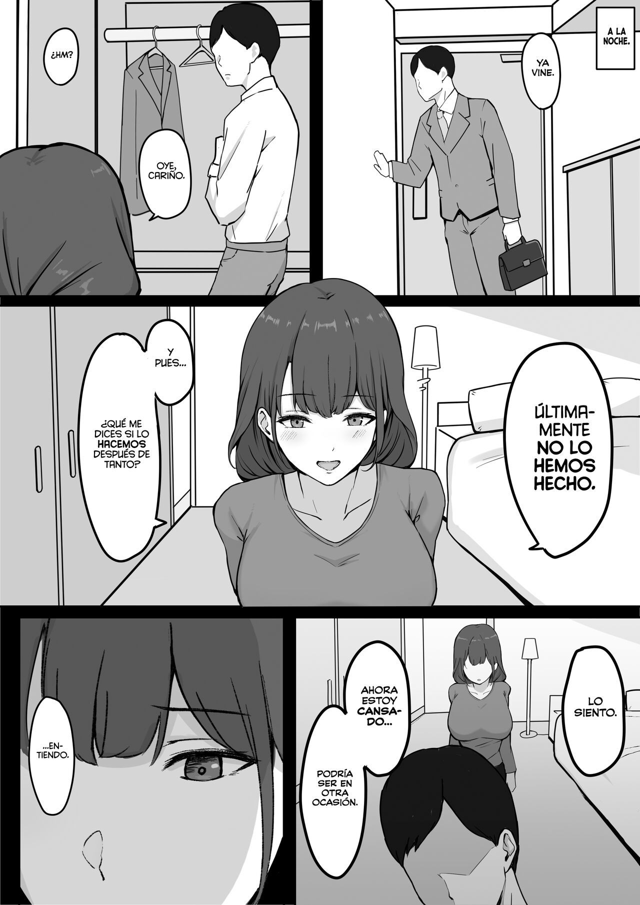 [Shirasudon] Seiso Hitozuma, Rinjin ni Netorareru ¦ Afanando a la Esposa Perfecta [Spanish] [EromegameTT y Gokiburi]