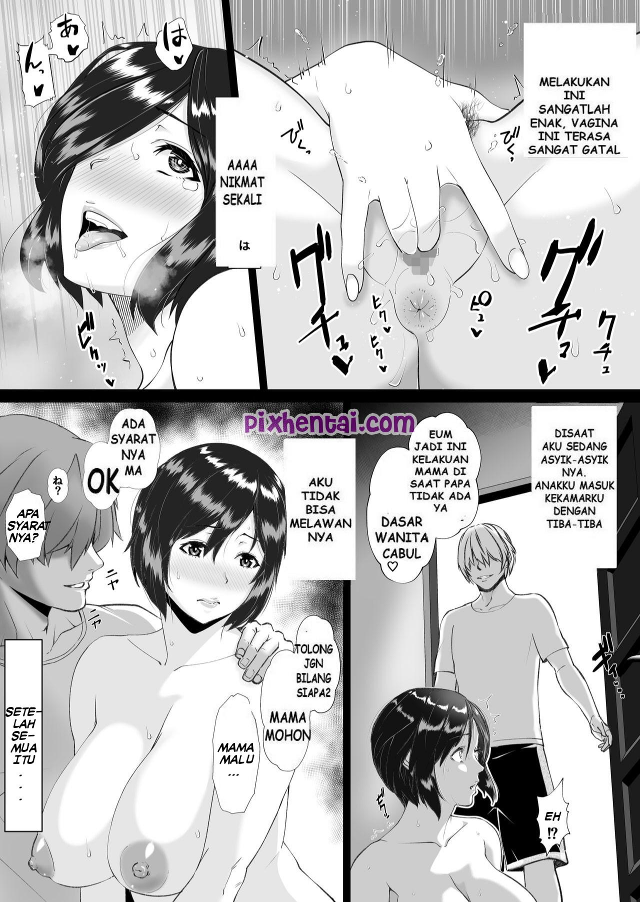 Komik Hentai Mama Kesepian karna Papa Jarang Pulang Manga XXX Porn Doujin Sex Bokep 09