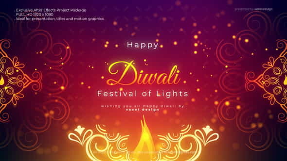 Happy Diwali Opener - VideoHive 29307473