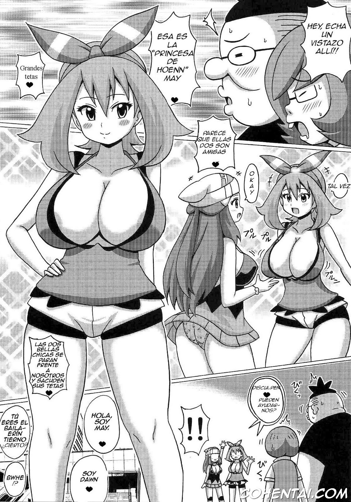 Hikari to Haruka no Hon (Pokémon) xxx comics manga porno doujin hentai español sexo Dawn May Pokémon