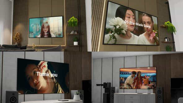 Tv Room Promo - VideoHive 56503887