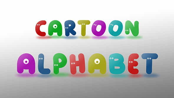 Cartoon Alphabet | After Effects - VideoHive 10690802