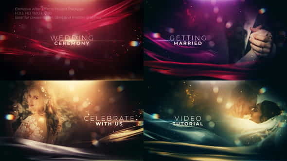 The Wedding Ceremony Titles - VideoHive 34829868