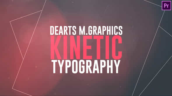 Kinetic Typo Premiere - VideoHive 39192235