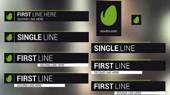 Ripple Lower Thirds - VideoHive 11635973