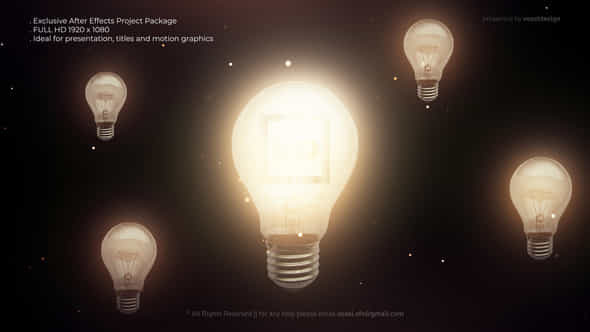 BULB LOGO INTRO - VideoHive 38884772