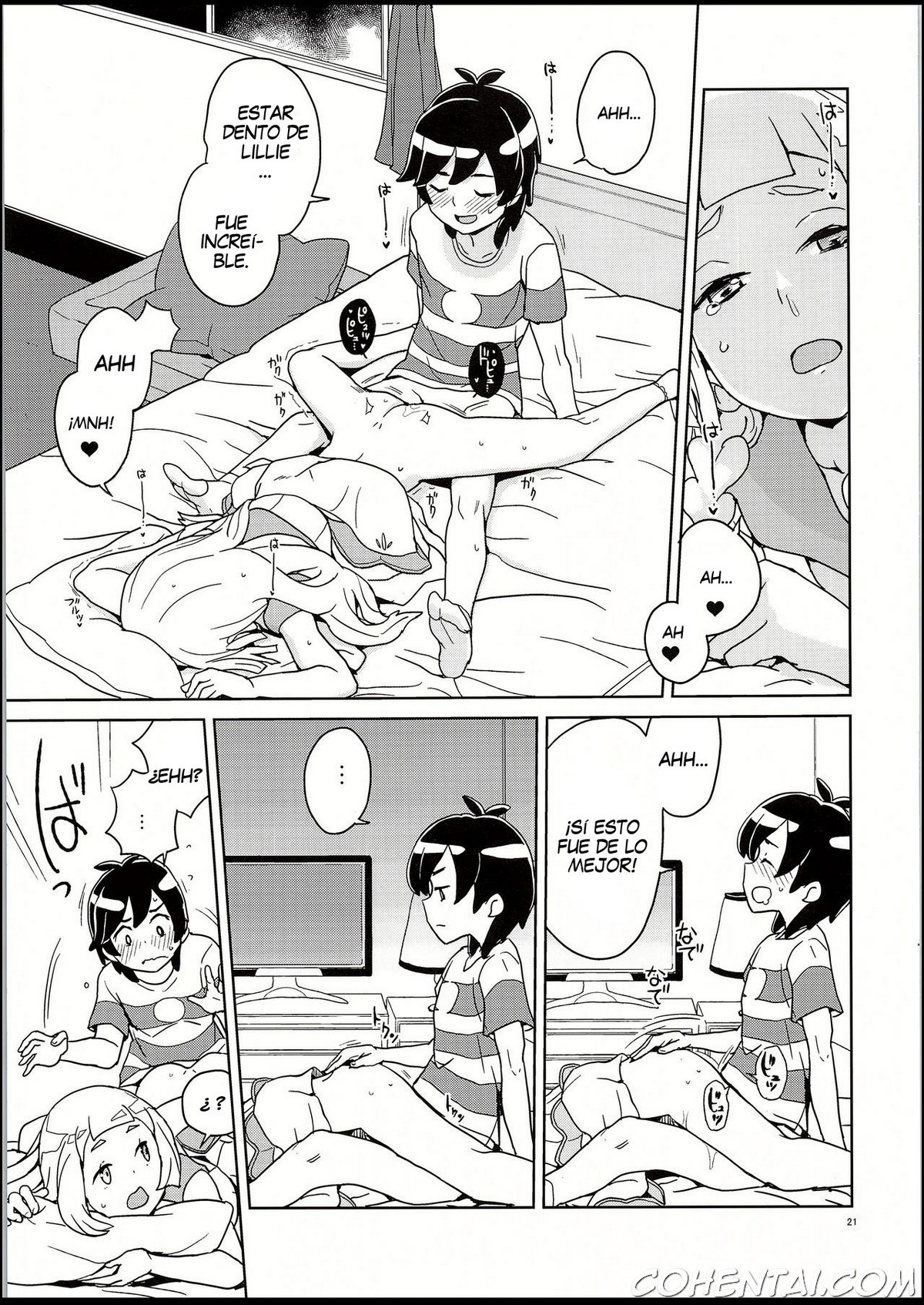 Lillie to Sun no Saimin Daisakusen – Lillie and Sun’s Hypnotized Campaign (Pokémon Sun and Moon) xxx comics manga porno doujin hentai español sexo Elio Lillie Pokemon | Pocket Monsters