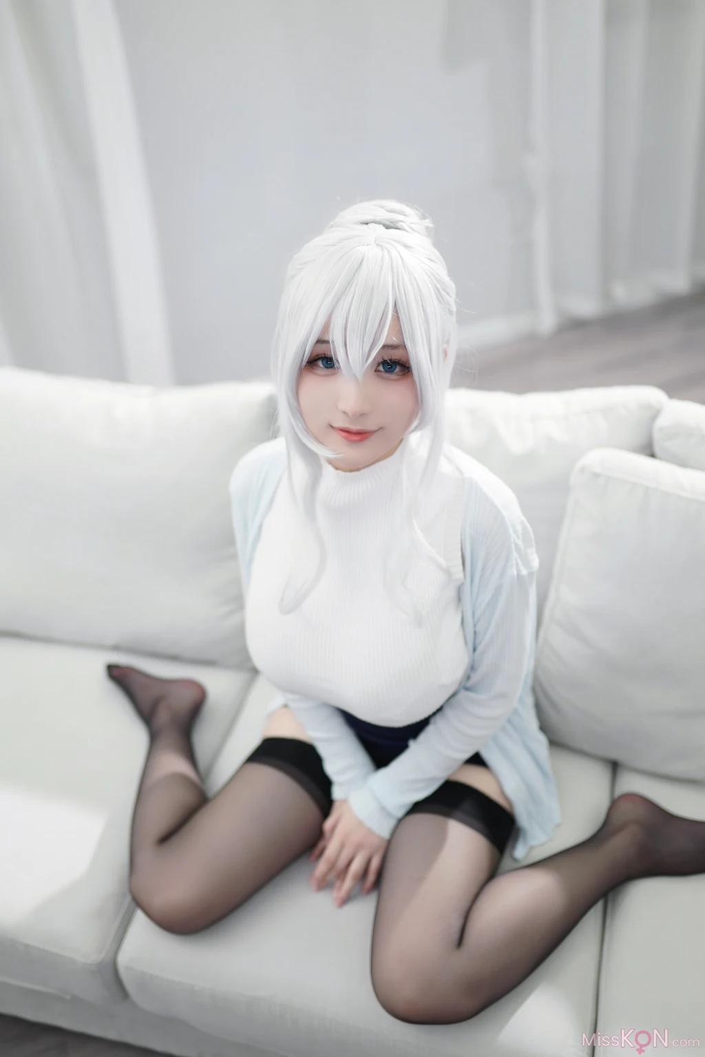 Coser@幼愛Youmeko: 未亡人雪女 (70 photos)(12)
