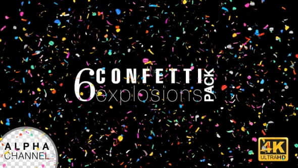 Confetti Explosions - VideoHive 26800459
