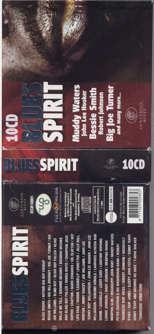 VA - Blues Spirit (with Muddy Waters, John Lee Hooker, Bessie Smith and many more) (2004) [CD FLAC]