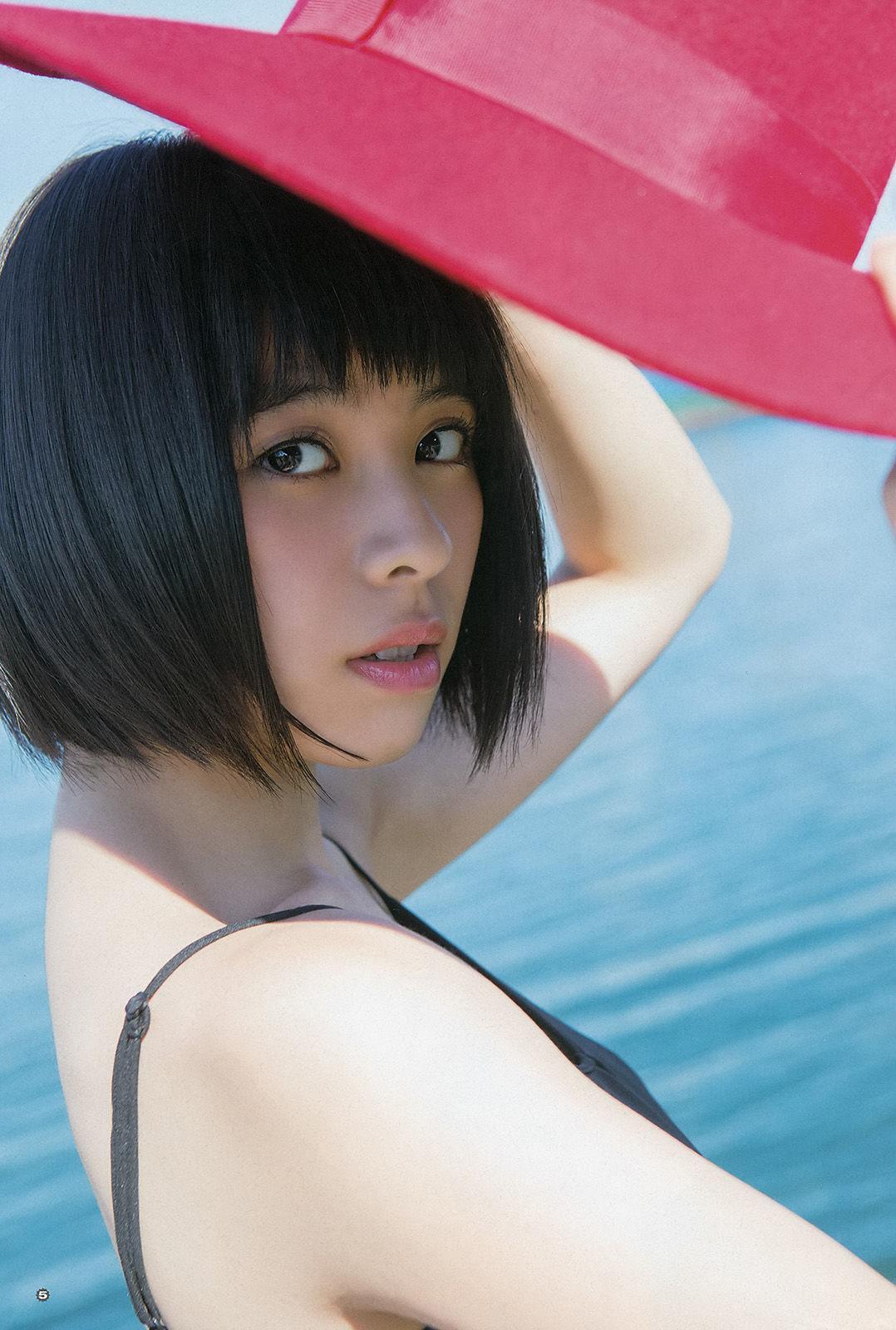 [Young Gangan] 田中美麗 寺田御子 水谷果穗 2015年No.16 写真杂志(6)