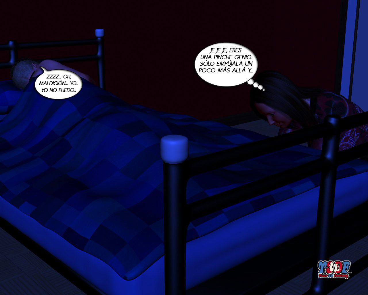 [Y3DF] Can´t Sleep [Spanish]