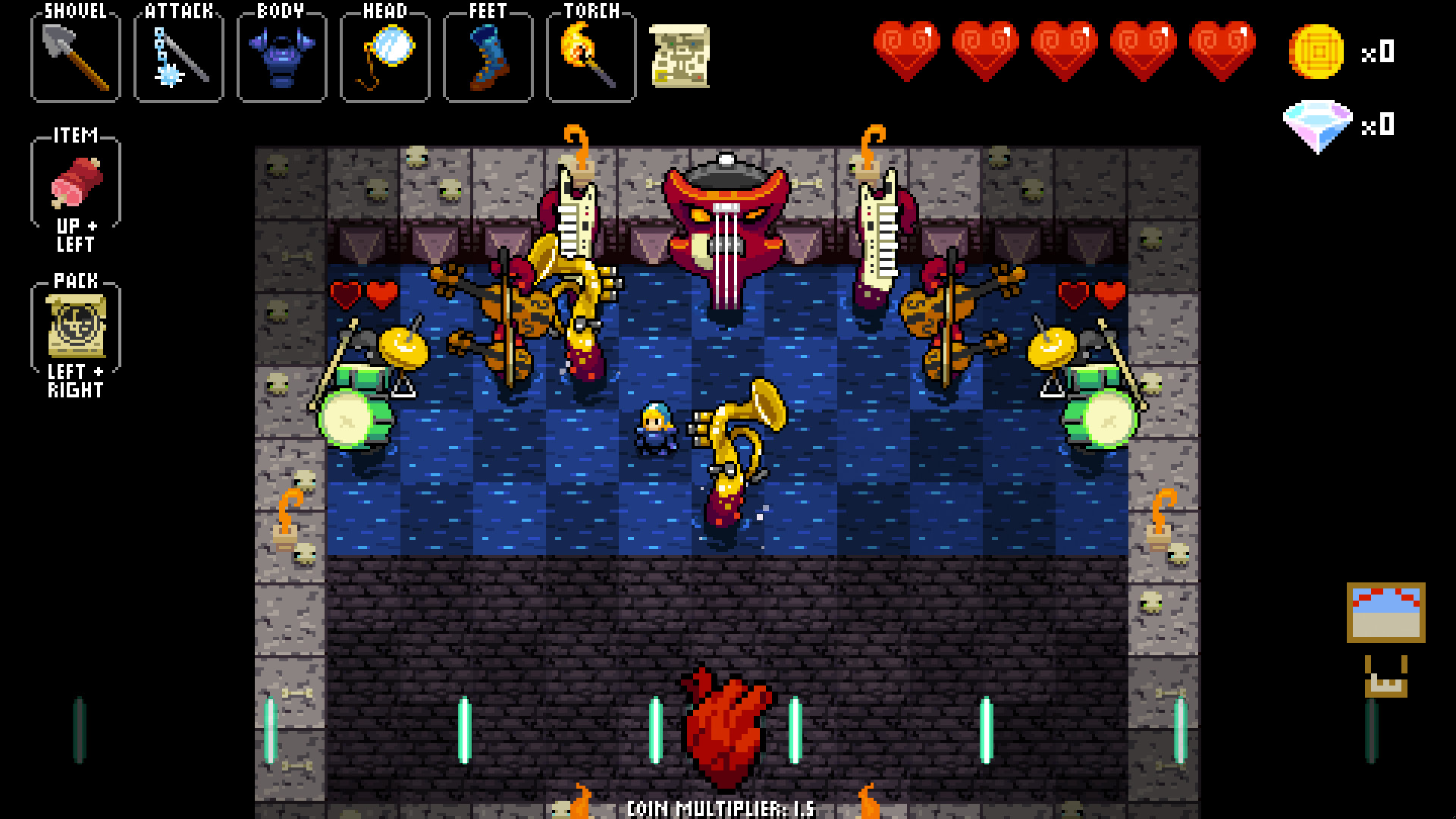 crypt of the necrodancer amplified full story