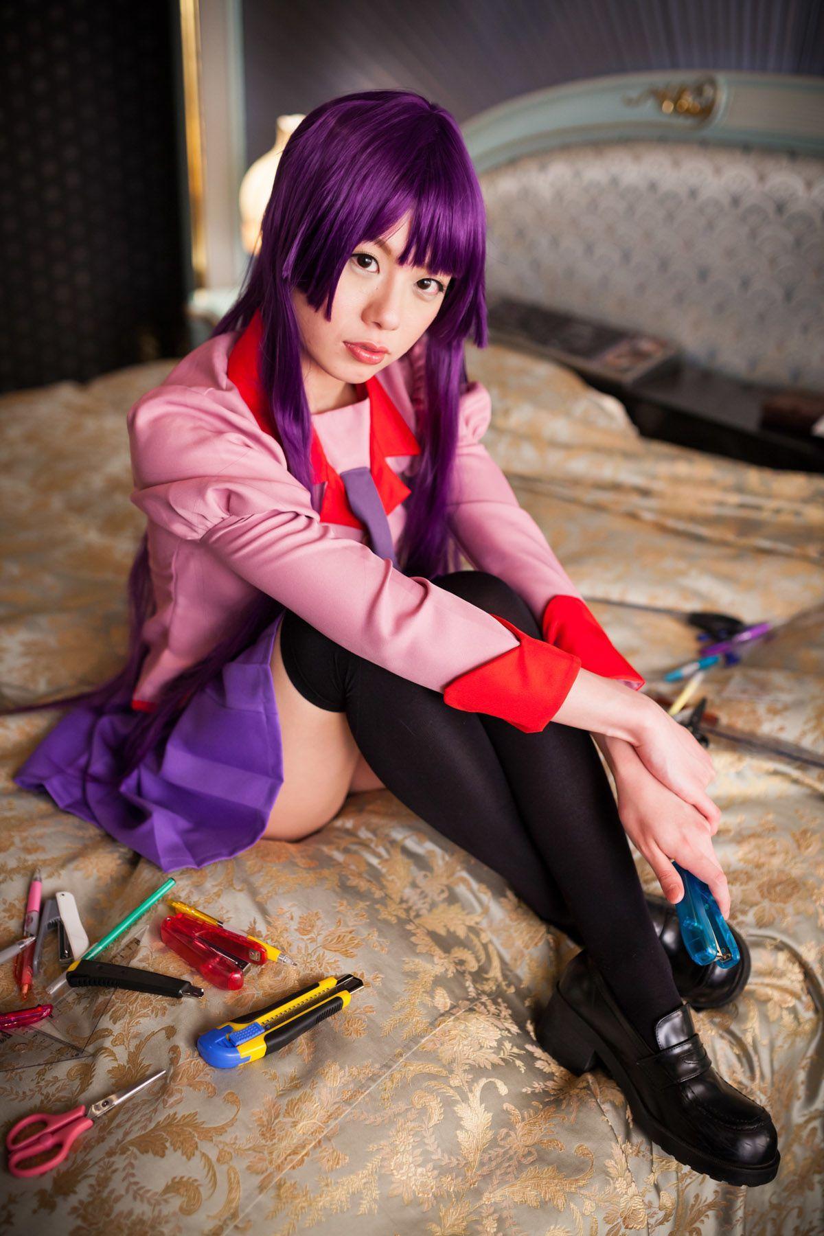 相沢恋 (相泽恋) 《Bakemonogatari(化物語)》Senjougahara Hitagi [@factory] 写真集(43)