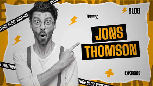 YouTube Blog Intro - VideoHive 44654149