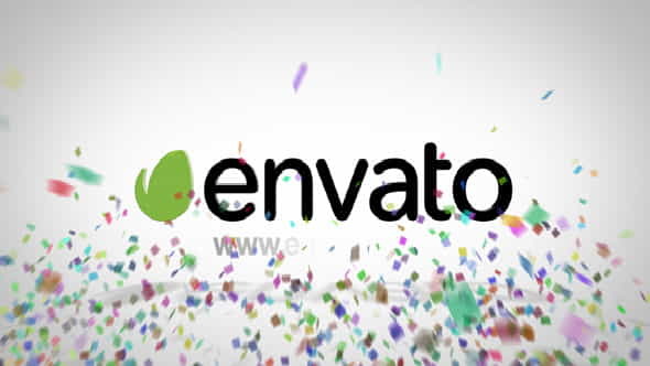 Confetti Logo Reveal - VideoHive 7122112