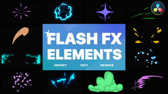 Flash FX Elements - VideoHive 39206948