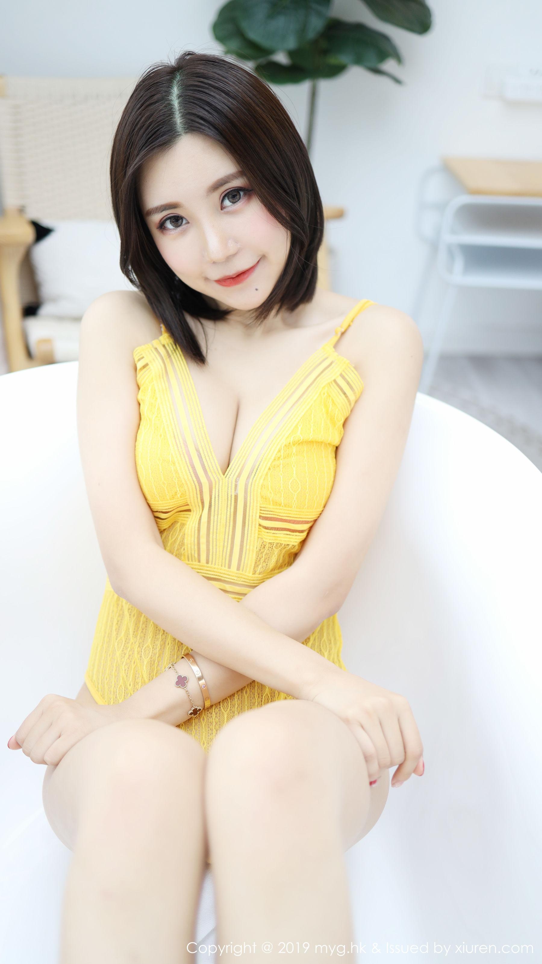 绮里嘉ula《惹火内衣与情趣链条系列》 [美媛馆MyGirl] Vol.380 写真集(42)