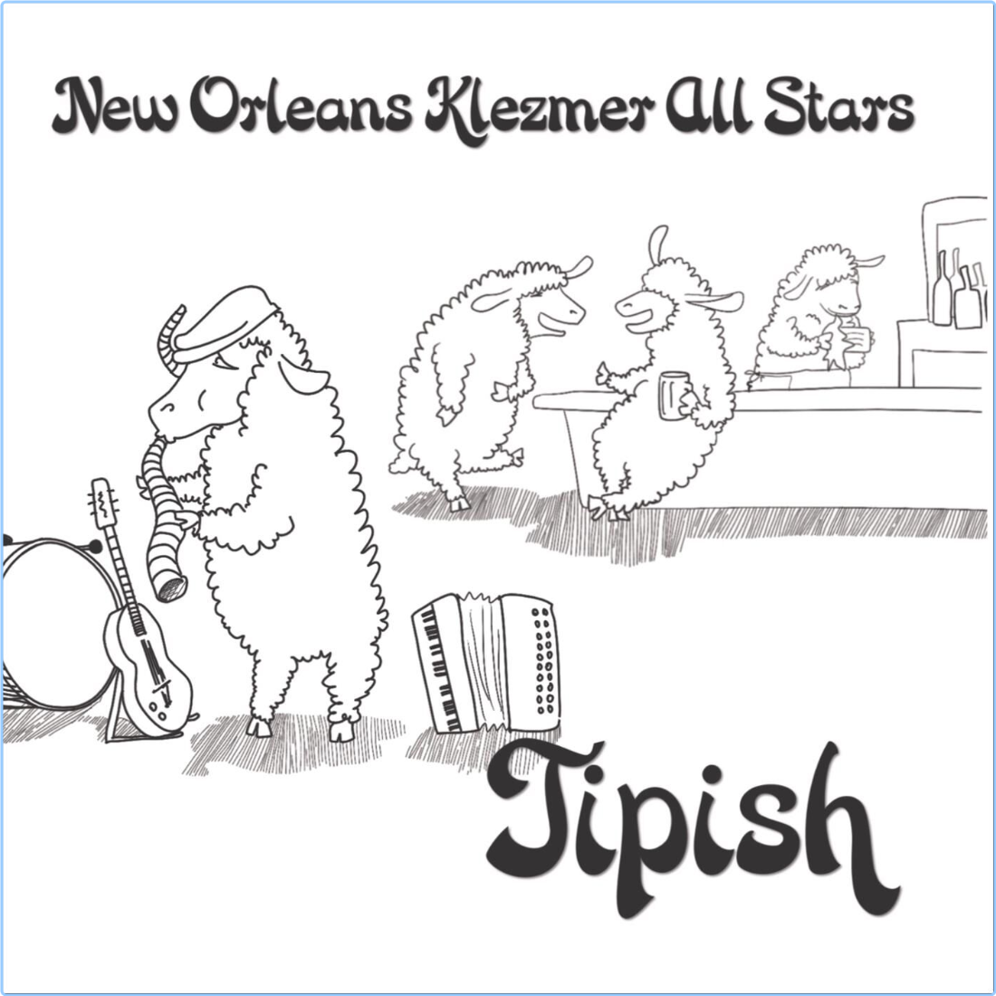 ♫ New Orleans Klezmer All Stars Tipish (2024) WEB [FLAC] 16BITS 44 1KHZ YjkGjqDB_o