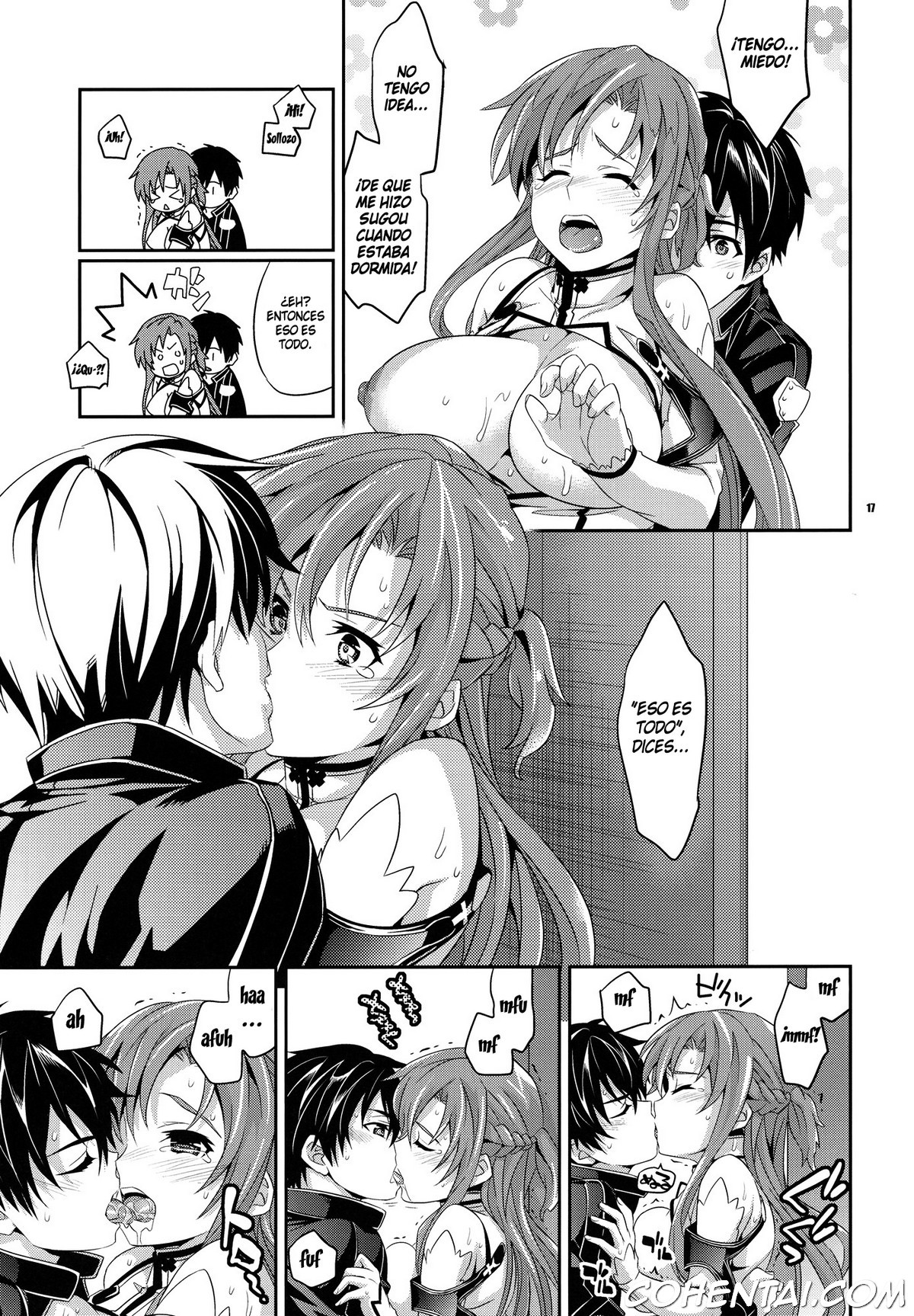 C9-04 Nete mo Samete mo (Sword Art Online) xxx comics manga porno doujin hentai español sexo 