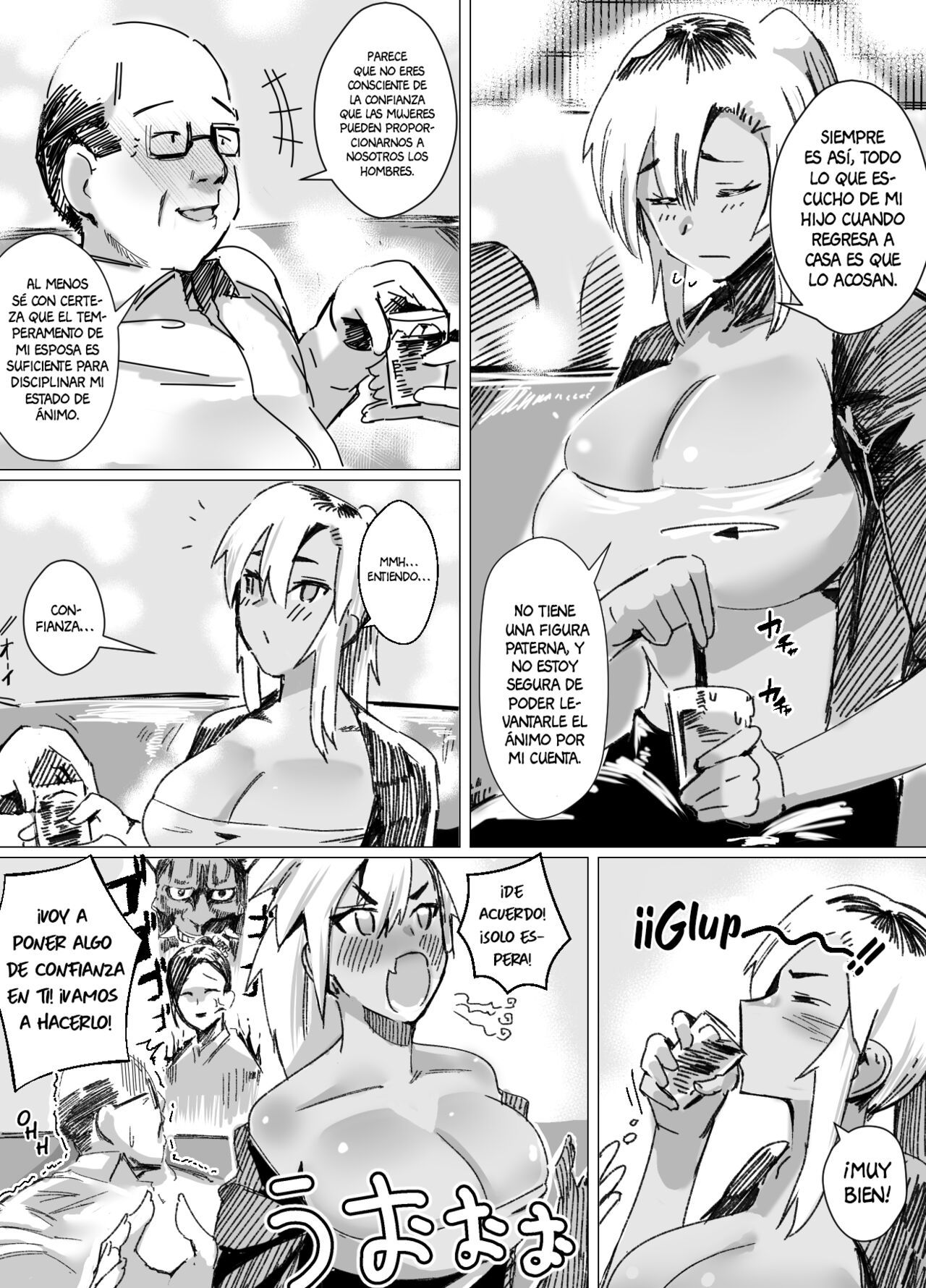 [strike back] Miwaku no Yanmama Ecchi na Kosodate Hisshouhou  La Increíble Mamá Gyaru y su Exitoso Método de Enseñanza Sexual [Spanish] [Pildora Roja Traducciones]