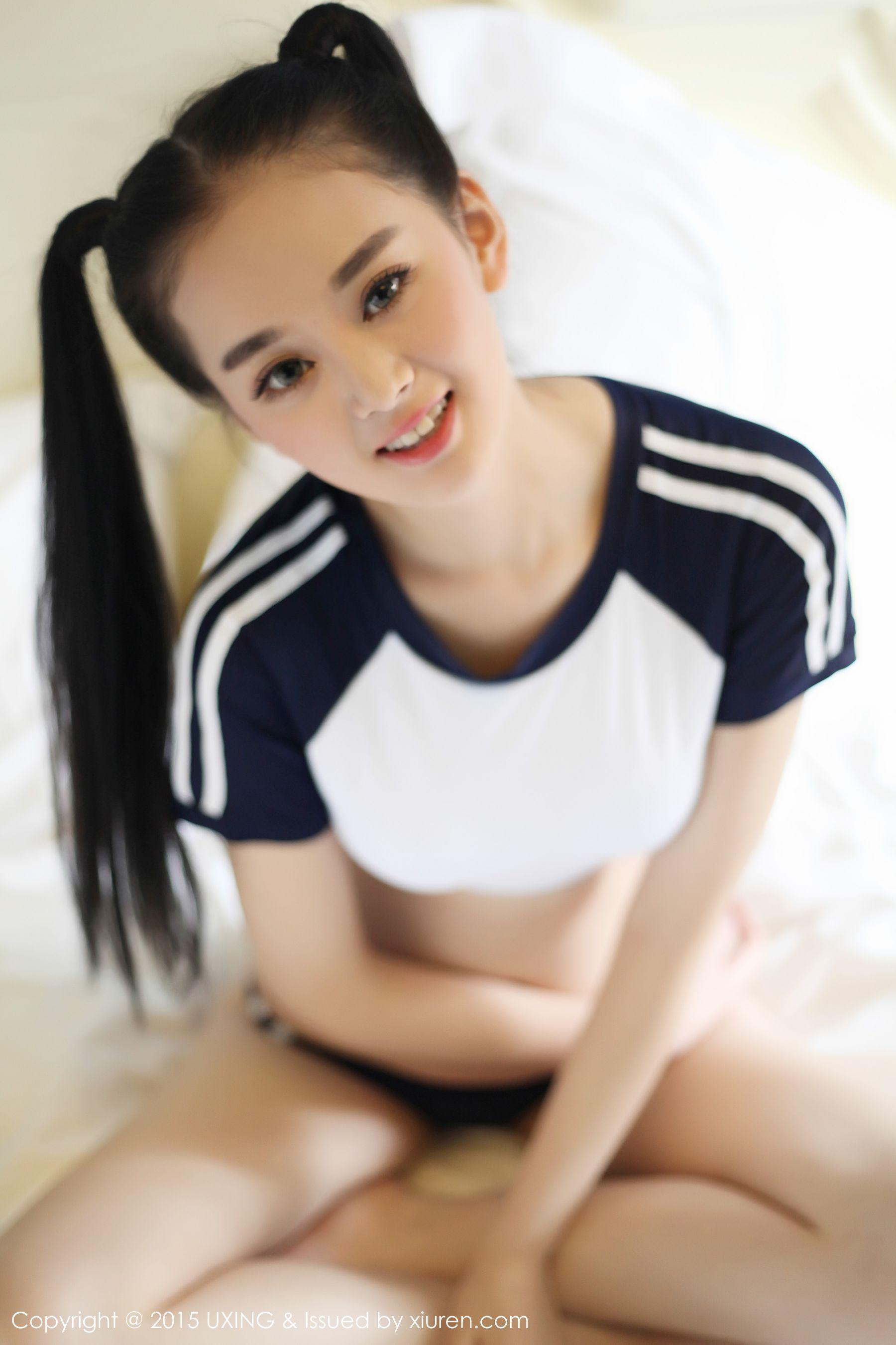 温馨baby – 极品美少女校服系列 [UXING优星馆] Vol.027 写真集(43)