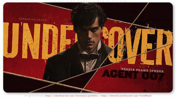 Undercover Agent Media Opener - VideoHive 51380450