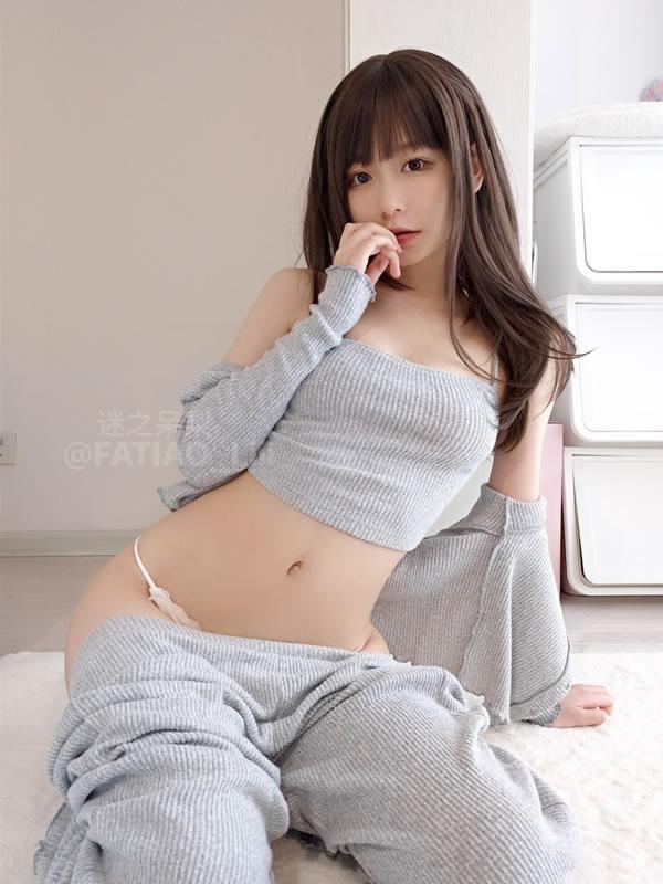 迷之呆梨发条少女-部屋着+粉红色和服(18)