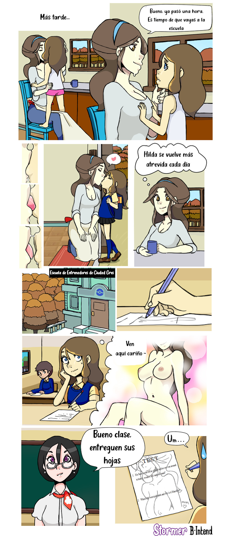 [B-Intend] Hilda's Mom (Pokemon) [Spanish]
