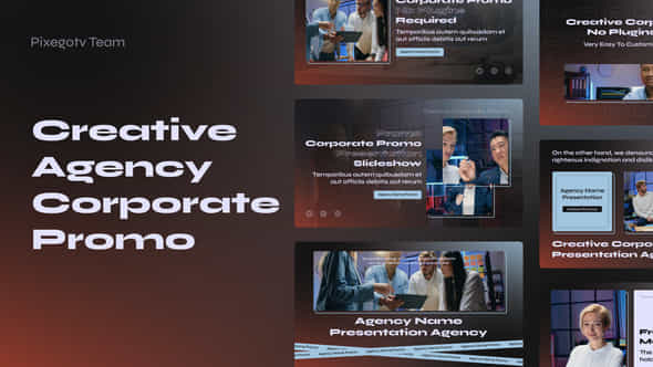 Creative Agency Corporate Promo - VideoHive 47439259