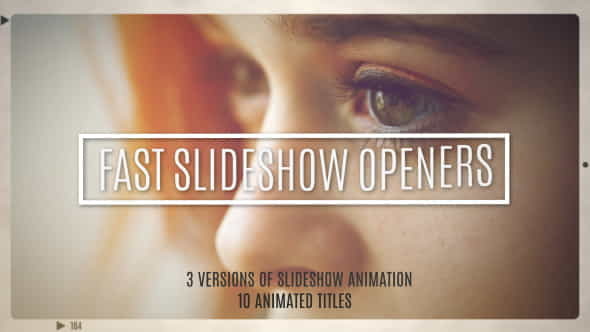 Fast Slideshow Openers + 10 - VideoHive 10815461