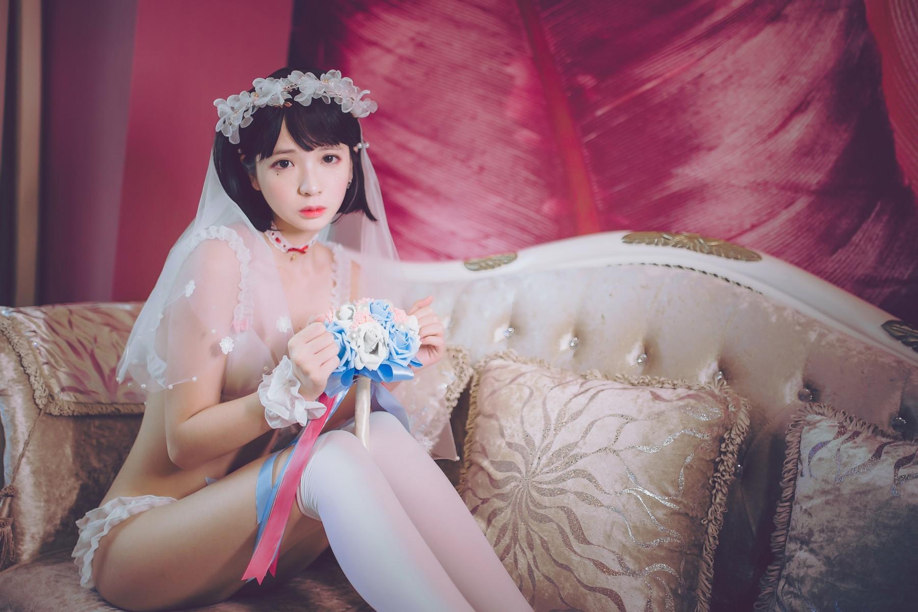 Cosplay 疯猫ss 梦中的婚礼(16)