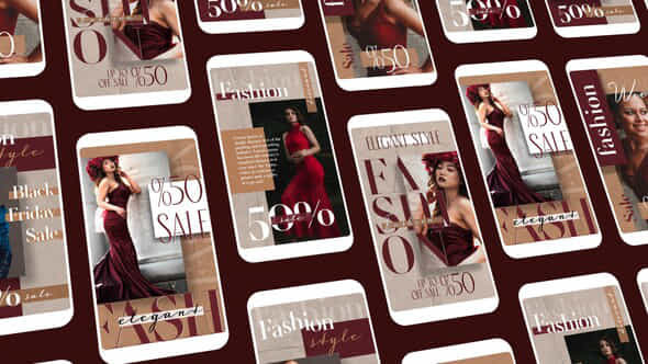 Elegant Fashion Instagram Stories - VideoHive 48762618